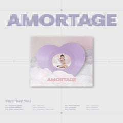 JISOO - [AMORTAGE] (Vinyl) (Heart Ver.)