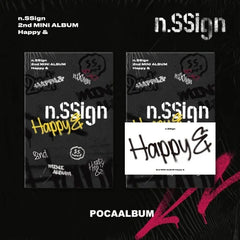 n.SSign - 2nd Mini Album [Happy &] (POCAALBUM)
